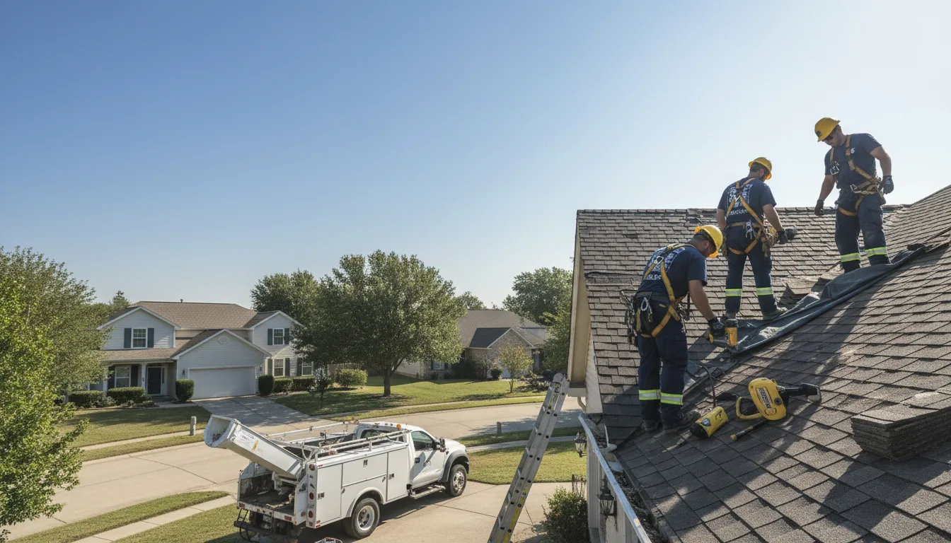 Emergency Roof Repair in Harrisonville, MO near me